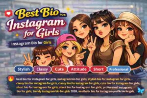 Best Bio for Instagram for Girls