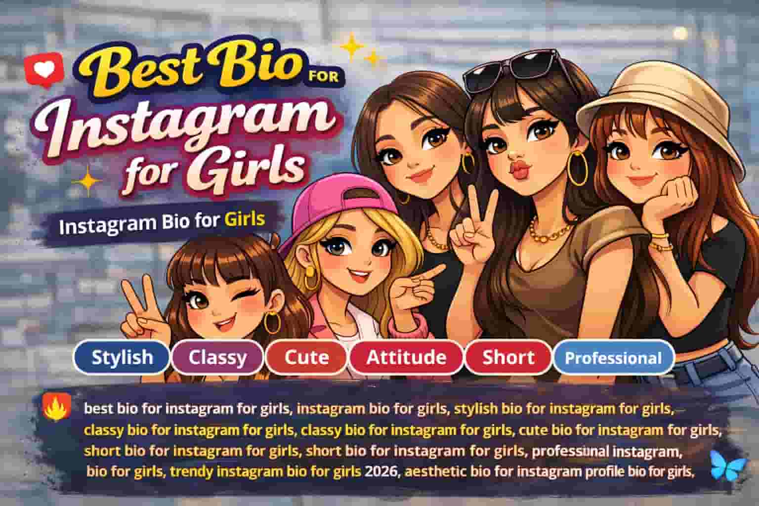 Read more about the article Best Bio for Instagram for Girls