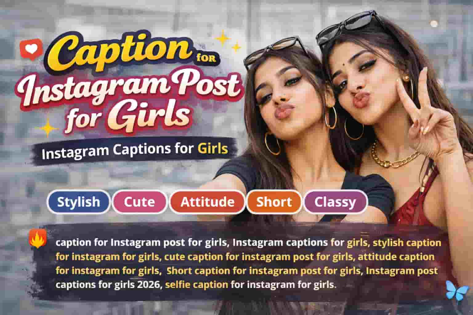 Read more about the article Caption for Instagram Post for Girls