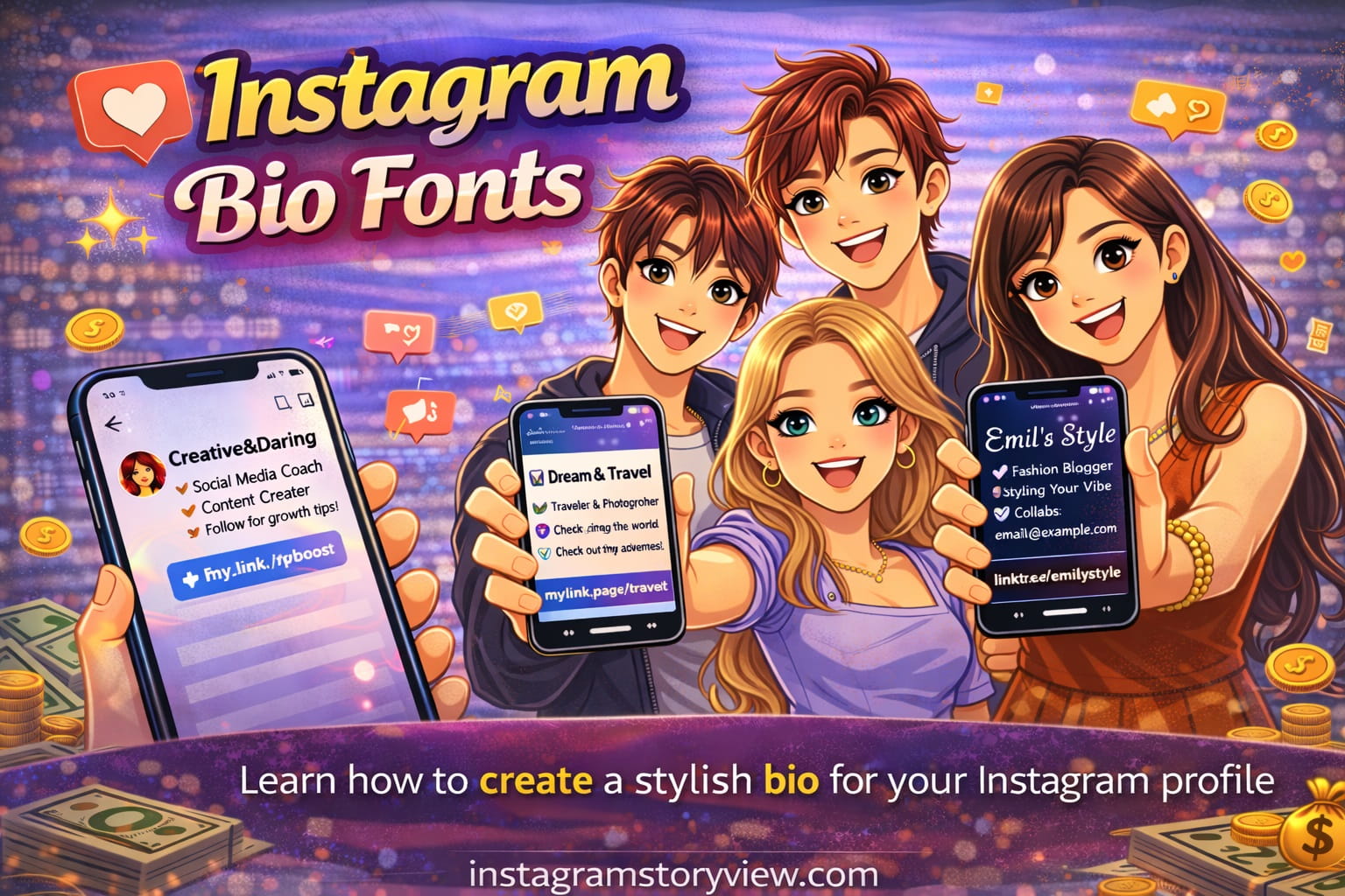 Instagram Bio Fonts