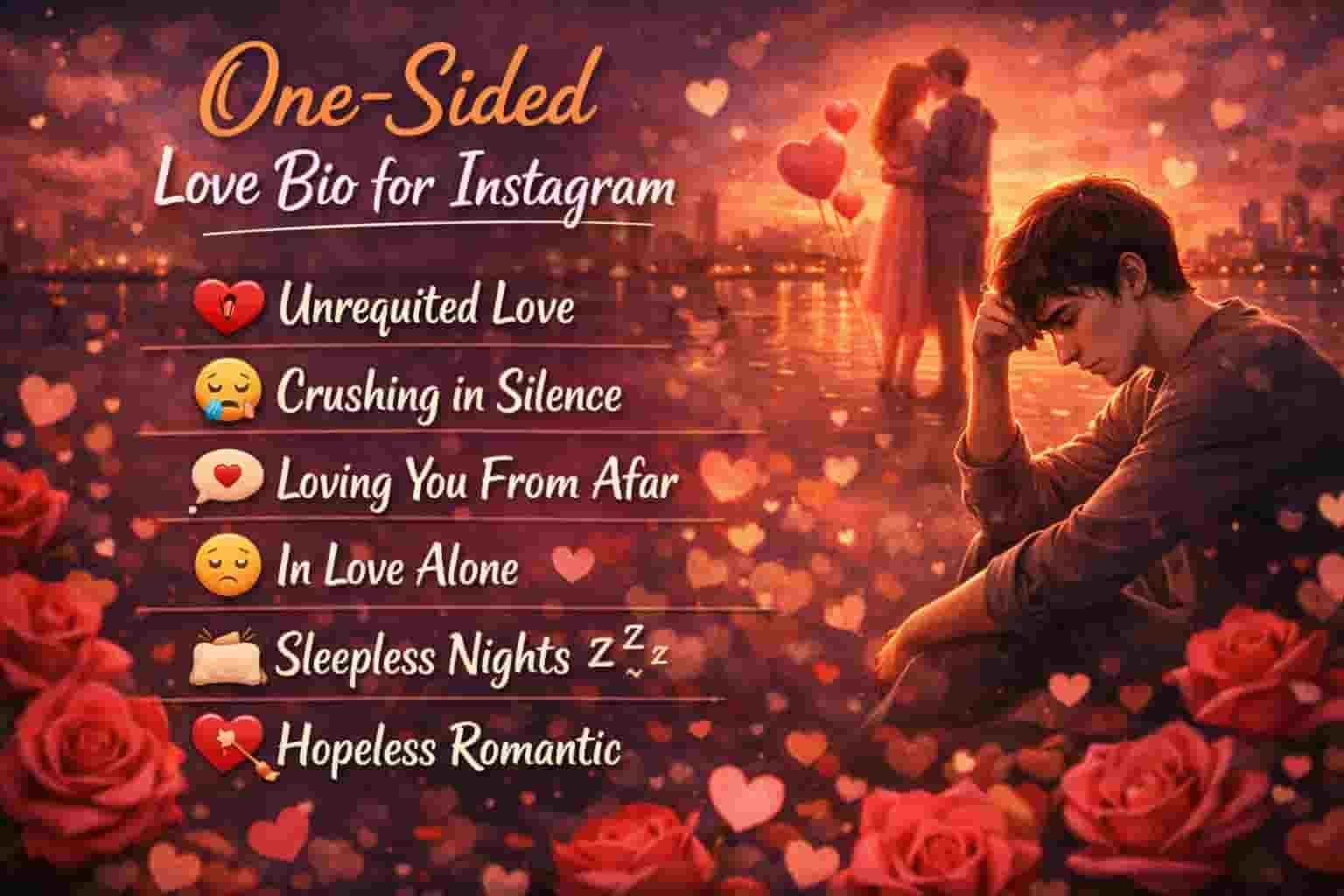 Read more about the article One Sided Love Bio for Instagram