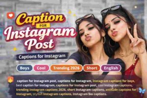 caption for instagram post