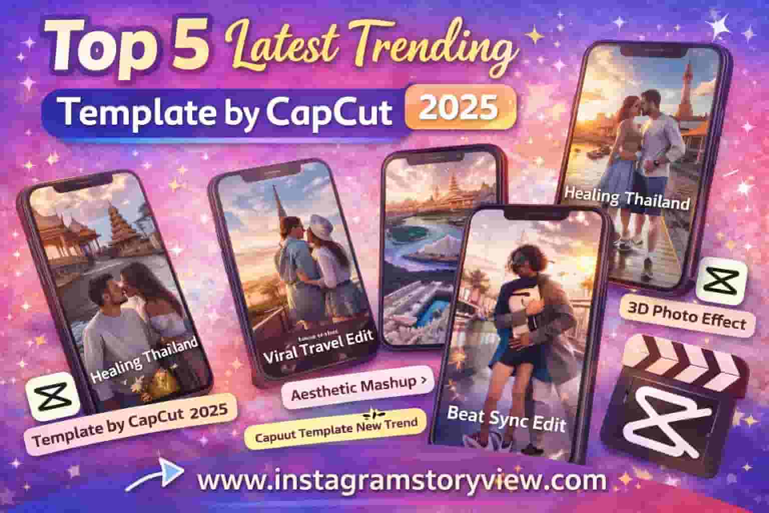 Read more about the article Top 5 Latest Trending Template by CapCut