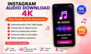 instagram audio download 4k