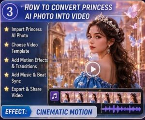 How to Convert Princess AI Photo into Video