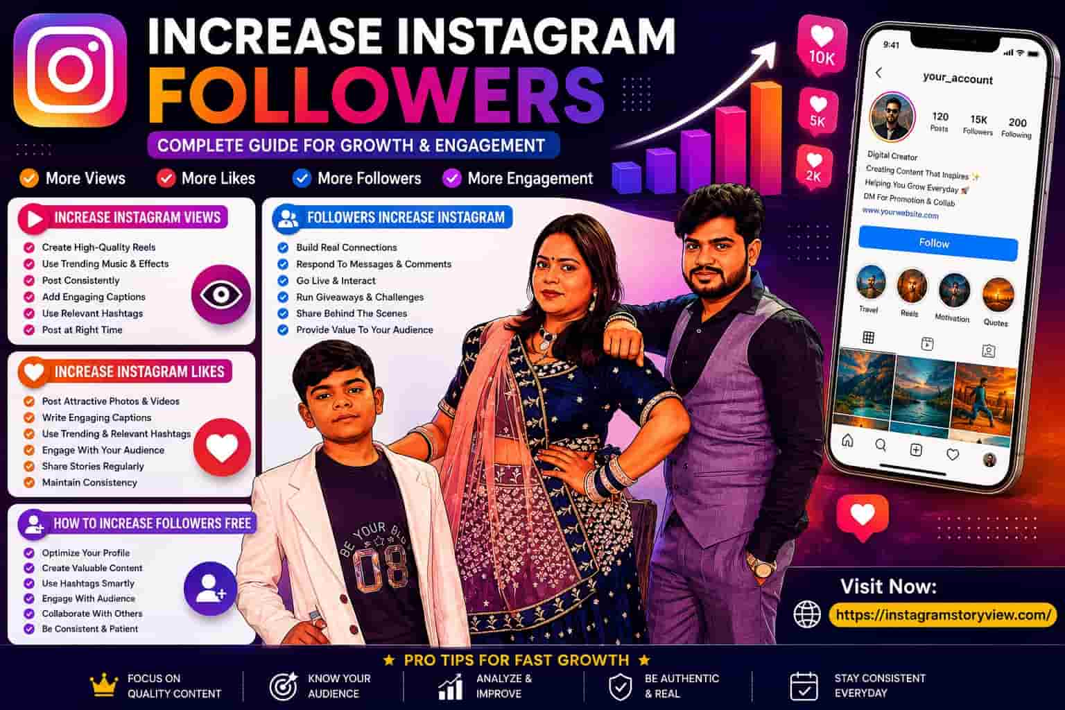 INCREASE INSTAGRAM FOLLOWERS