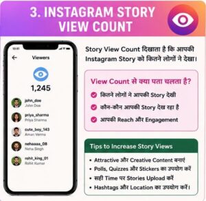 Instagram story view count