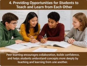 Cognitive Learning Theory: Strategies, Examples & Benefits 5 Providing Opportunities for Students to Teach and Learn from Each Other