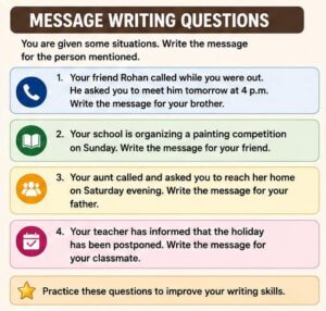Message Writing Questions